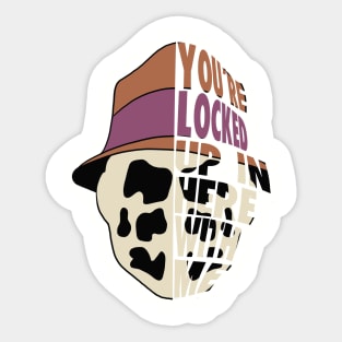 Rorschach Sticker